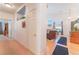 Inviting entryway with an open floor plan that leads into the bright living area with views to the backyard at 6061 Leaping Foal St, North Las Vegas, NV 89081
