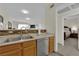 Bright kitchen with stainless steel dishwasher and sink at 7115 S Durango Dr # 313, Las Vegas, NV 89113