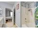 Bathroom featuring a bathtub and shower combination at 833 Aspen Peak Loop # 712, Henderson, NV 89011