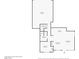 Detailed floor plan showcasing the layout of the first floor, including the kitchen, living room, and garage at 8562 Insignia Ave # 102, Las Vegas, NV 89178