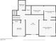 Detailed floor plan showcasing the layout of the second floor, including the bedrooms, loft, and bathrooms at 8562 Insignia Ave # 102, Las Vegas, NV 89178