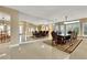 Elegant dining room featuring a mirrored wall, creating an open and inviting space at 8925 Rio Verde Ave, Las Vegas, NV 89147