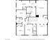 Detailed floor plan showcasing bedroom, bathrooms, walk-in closets, halls, primary bedroom, and loft dimensions at 9781 Arcadian Estate Ct, Las Vegas, NV 89141
