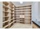 Walk-in pantry with custom shelving for optimal storage at 9909 Moon Valley Pl, Las Vegas, NV 89134