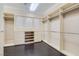 Large walk-in closet features custom built-ins and plenty of storage space at 9909 Moon Valley Pl, Las Vegas, NV 89134