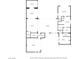 Detailed floor plan showcasing the layout of the house, including room dimensions at 10096 Amethyst Hills St, Las Vegas, NV 89148