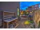 Outdoor kitchen area with a grill and sink, perfect for entertaining at 12356 Grey Dunes Ave, Las Vegas, NV 89138
