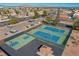 Community featuring well-maintained tennis and basketball courts, providing residents with recreational amenities at 1561 Doran Dr, Las Vegas, NV 89123