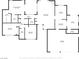 Detailed floor plan showcasing the layout of bedrooms, bathrooms, living areas, and garage at 1561 Doran Dr, Las Vegas, NV 89123