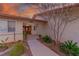Inviting front entrance showcasing a well-manicured yard and decorative front door at 1561 Doran Dr, Las Vegas, NV 89123