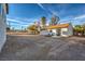 Expansive backyard featuring ample space and clear views at 210 E Longacres Dr, Henderson, NV 89015