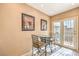 Cozy breakfast nook with natural lighting and tile flooring at 213 N Cimarron Rd, Las Vegas, NV 89145