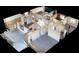 Detailed 3D floor plan showcasing the layout of the entire house at 4712 Primavera St, Las Vegas, NV 89122
