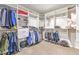 Walk-in closet with custom shelving and ample storage space, providing an organized solution for your wardrobe at 4924 E Cactus Canyon Dr, Pahrump, NV 89061