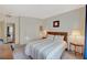 Well-lit bedroom with a view into other rooms of the house at 5751 E Hacienda Ave # 172, Las Vegas, NV 89122