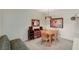 Dining room featuring a table set for four and decorative accents at 5751 E Hacienda Ave # 172, Las Vegas, NV 89122