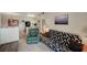 Open living space with dining room and kitchen featuring cozy furniture at 5751 E Hacienda Ave # 172, Las Vegas, NV 89122