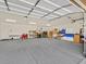 A spacious three car garage with high ceilings at 6120 Farm Rd, Las Vegas, NV 89131