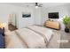 Cozy bedroom with a comfortable king-size bed and an ensuite bathroom with modern fixtures at 6701 Squaw Mountain Dr # 201, Las Vegas, NV 89130