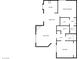Floor plan illustrating the layout of the home at 6701 Squaw Mountain Dr # 201, Las Vegas, NV 89130