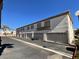 Row of garages for resident parking at this multi-Gathering building at 6701 Squaw Mountain Dr # 201, Las Vegas, NV 89130