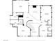 Upstairs floor plan includes bedrooms, bathrooms, theater room, and a hall overlooking the floor below at 8625 Scarsdale Dr, Las Vegas, NV 89117