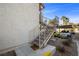 Stairwell leading to upper units in the condo building near covered parking at 917 Boulder Springs Dr # 202, Las Vegas, NV 89128