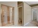 Bathroom featuring tile shower, a toilet and tile floors at 10626 San Vercelli Ct, Las Vegas, NV 89141