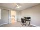 A view of a room featuring neutral walls, a desk, and recessed lighting at 11 Canoa Hills Dr, Henderson, NV 89052