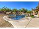 The pool and backyard are perfect for entertaining at 11 Canoa Hills Dr, Henderson, NV 89052
