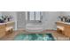 Luxurious bathroom with a soaking tub, separate shower, dual sinks and great natural light at 2062 Dipinto Ave, Henderson, NV 89052