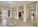 Spacious foyer with elegant tile flooring and an open layout at 2062 Dipinto Ave, Henderson, NV 89052