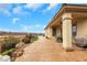 Expansive patio with ample room for entertaining, overlooking meticulously maintained landscaping at 2062 Dipinto Ave, Henderson, NV 89052