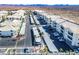 Aerial view of a well-maintained residential community with organized parking and inviting walkways at 3550 Bay Sands Dr # 2027, Laughlin, NV 89029