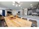 Modern kitchen and dining area, perfect for casual meals and entertaining at 357 Stone Fly Rd, North Las Vegas, NV 89032