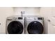 The Laundry Room features a side-by-side washer and dryer in a closet at 357 Stone Fly Rd, North Las Vegas, NV 89032