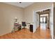 Functional office with desk and storage space at 8427 Green Mesa Ct, Las Vegas, NV 89147
