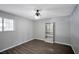 Comfortable bedroom with vinyl flooring, closet and natural light at 3966 Torsby Pl, Las Vegas, NV 89119