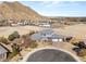 Spacious property overlooking the neighborhood with mountains in the background at 4081 Turquoise Falls St, Las Vegas, NV 89129