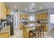 Beautiful kitchen featuring ample cabinet space and granite countertops at 4260 E Cincinnati Ave, Las Vegas, NV 89104