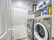 Convenient laundry room features modern washer and dryer units at 4260 E Cincinnati Ave, Las Vegas, NV 89104