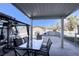 Covered patio with outdoor dining area, barbeque, and exercise equipment at 4260 E Cincinnati Ave, Las Vegas, NV 89104