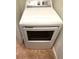 GE white front-load dryer at 10001 Peace Way # 2353, Las Vegas, NV 89147