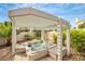 Relaxing outdoor space featuring a covered hot tub, perfect for unwinding at 2638 Douglas Cir, Henderson, NV 89074