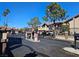 Exterior view of the community gate, providing a sense of security for residents at 4055 Nook Way # A, Las Vegas, NV 89103