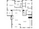 Detailed floor plan showing the location of the primary bedroom, kitchen, dining area, balcony and laundry at 4288 Veraz St, Las Vegas, NV 89135