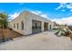 Modern home with brick accents and backyard patio at 472 Sand Dune Arch St, Las Vegas, NV 89138