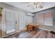 Bright dining area with French doors and a rustic table setting at 478 Potomac St, Henderson, NV 89015