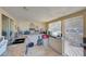 Inviting outdoor kitchen with sink, counter space, and natural light at 478 Potomac St, Henderson, NV 89015