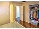 A spacious closet in the main bedroom with ample storage space at 951 Carnival Ave, Las Vegas, NV 89123